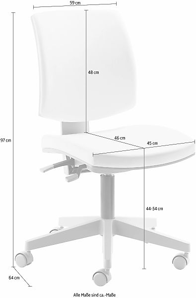 Mayer Sitzmöbel Bürostuhl, Kunstleder KUBA, "myFlexo" günstig online kaufen