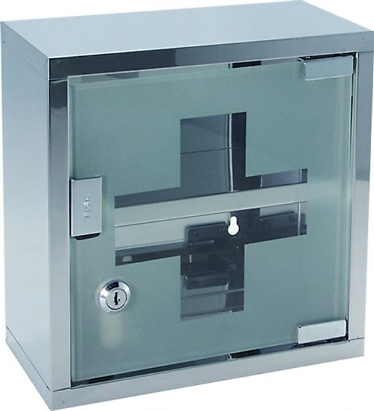 Gravidus Medizinschrank Edelstahl Medizinschrank Hausapotheke Erste günstig online kaufen