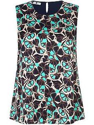 Blusen-Top Rundhals-Ausschnitt Anna Aura beige günstig online kaufen