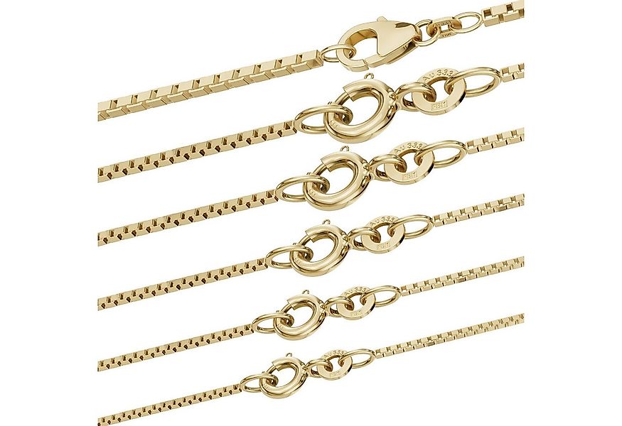 HOPLO Goldkette Goldkette Venezianerkette Länge 36cm Breite 0,8mm - 333-8 K günstig online kaufen