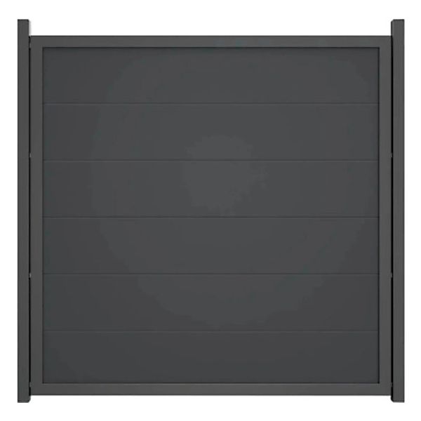 GroJa Hauptelement BasicLine Nova Quadratisch 180 cm x 180 cm Anthrazit günstig online kaufen