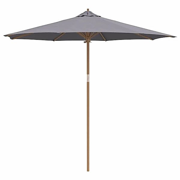 vidaXL Gartenparasol Dunkelgrau 270 x 270 x 260 cm Bambus 4108088 günstig online kaufen