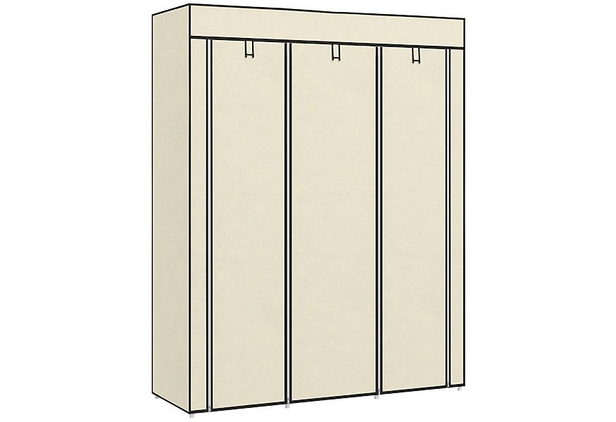 MC Star Stoffschrank Kleiderschrank mit Kleiderstangen, 8 Ebenen, Faltschra günstig online kaufen