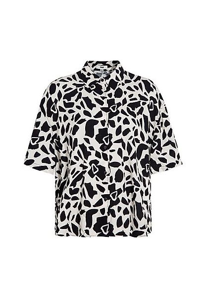 Mavi Blusenshirt Hemdkragen, verdeckte Knopfleiste, Allover-Print, stilvoll günstig online kaufen