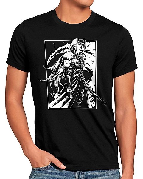 style3 T-Shirt Black Coart Villain final fantasy VII rebirth remake günstig online kaufen