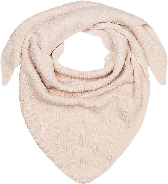 styleBREAKER Strickschal Strick Dreiecktuch Schachbrett Strickmuster, günstig online kaufen