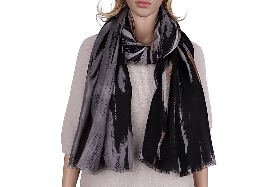 MIRROSI Modeschal Weich XXL ca.90x180cm Schal Farbverlauf Muster, (Farbverl günstig online kaufen