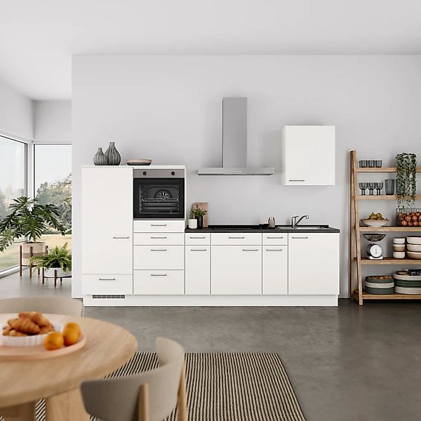 nobilia Küchenzeile ""Laser I", Ausrichtung wählbar, Breite 300 cm" vormont günstig online kaufen