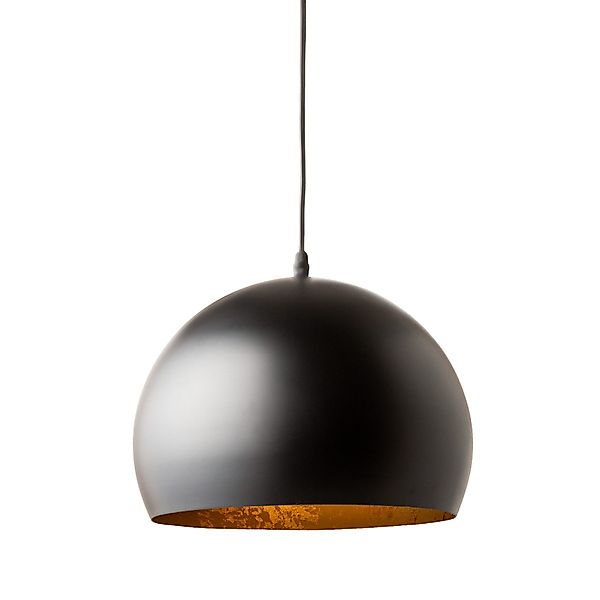 riess-ambiente Hängeleuchte BLACK GOLDEN BALL 30cm günstig online kaufen