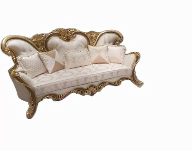 Xlmoebel 3-Sitzer Luxus Dreisitzer Sofa 3 Sitzer Sofa Sessel Stil Barock Ro günstig online kaufen