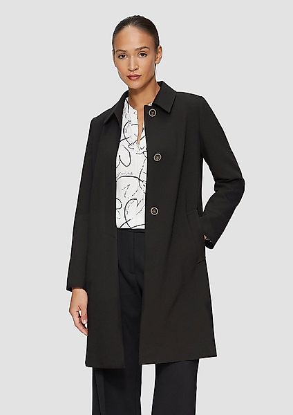 s.Oliver Funktionsmantel Outdoor-Mantel Leicht wärmender Mantel mit halber günstig online kaufen