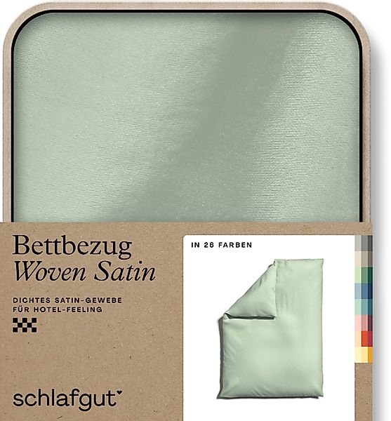 Schlafgut Bettbezug Woven Satin, (1 St), günstig online kaufen