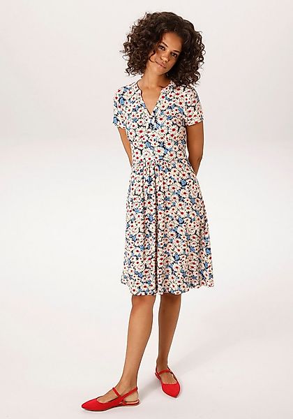 Aniston CASUAL Sommerkleid, allover mit Blüten bedruckt - NEUE KOLLEKTION günstig online kaufen