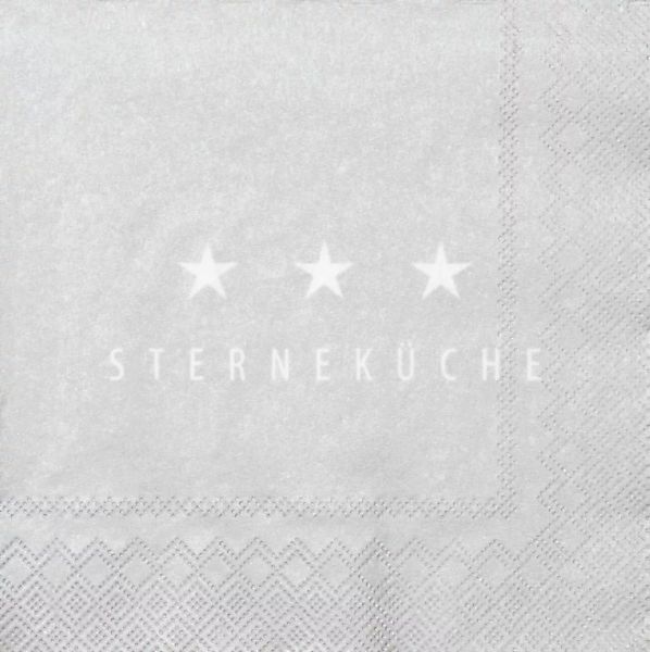 Serviette - Sterneküche 33x33 cm günstig online kaufen