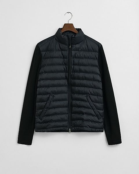 Gant Steppjacke MIXED MEDIA Ärmel aus Strick, regular fit, Stehkragen günstig online kaufen