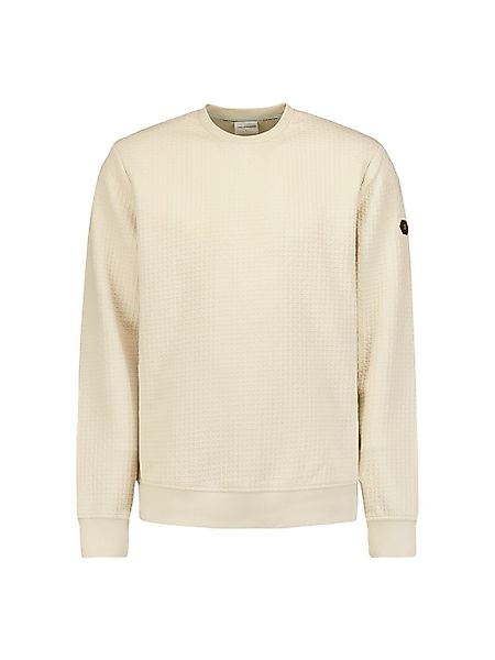 NO EXCESS Sweater "No Excess Jacquard Pullover mit Rundhalsausschnitt" günstig online kaufen