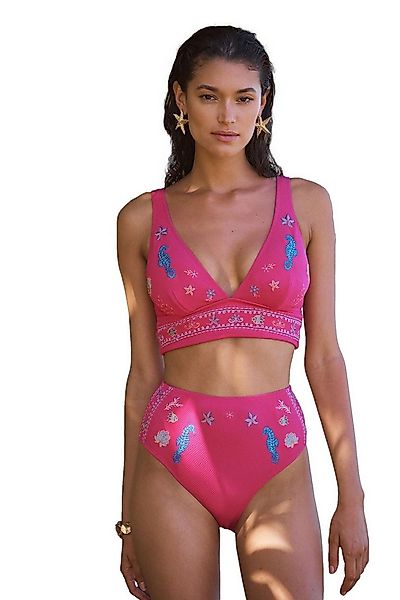 Love & Roses Triangel-Bikini-Top Love & Roses Triangel-Bikinioberteil (1-St günstig online kaufen