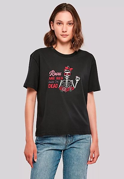 F4NT4STIC T-Shirt "Anti Valentinstag Roses are red", Premium Qualität günstig online kaufen