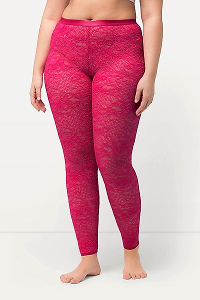 Ulla Popken Feinstrumpfhose Strumpf-Leggings Spitze günstig online kaufen