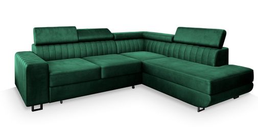 Masseno Ecksofa NOLA mit Schlaffunktion L-Form, günstig online kaufen