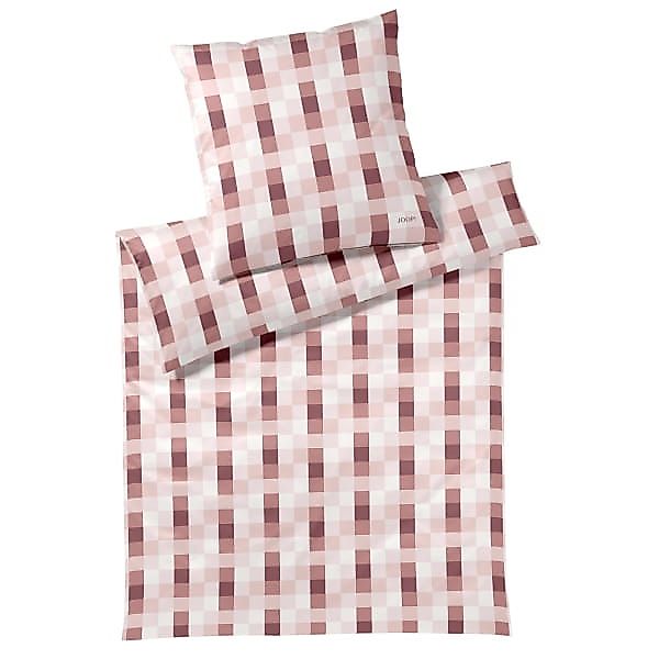 JOOP! Bettwäsche Mesh 4110 - Farbe: Blush - 01 - Kissen 40x80 cm günstig online kaufen