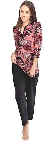 Consult-Tex Pyjama Damen Pyjama Schlafanzug DW316 (Sparset) Alloverdruck, K günstig online kaufen