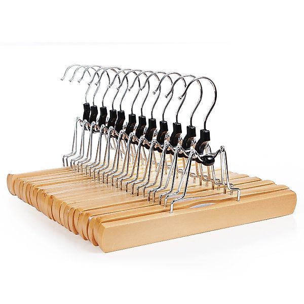 SONGMICS Kleiderbügel CRW007-12, (12-tlg), Rockbügel aus günstig online kaufen