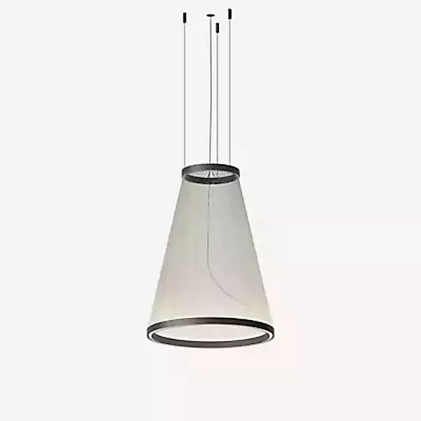 Vibia Array Pendelleuchte LED konisch, beige - Casambi günstig online kaufen