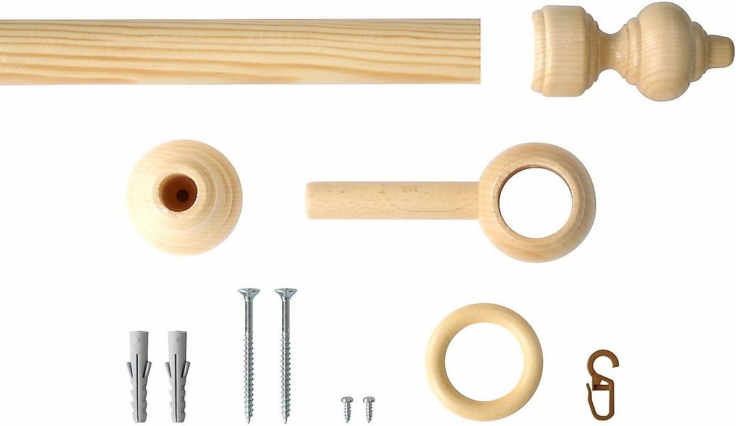 Good Life Gardinenstange Trend, Ø 28 mm, 1-läufig, Fixmaß, mit Bohren, vers günstig online kaufen
