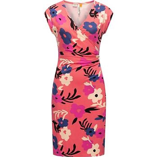 Ragwear Etuikleid Crupi Print figurbetontes Sommerkleid mit Raffung an der günstig online kaufen
