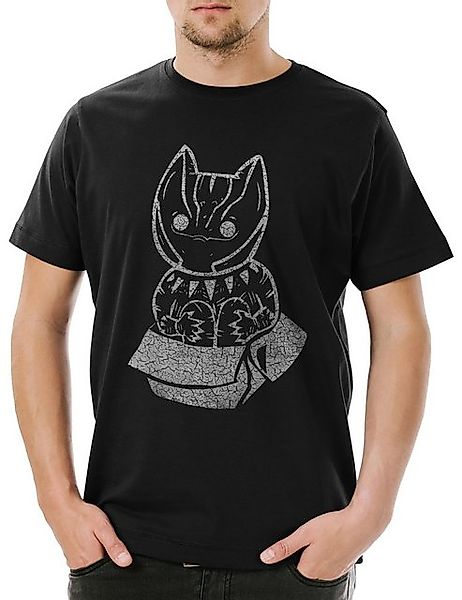 Urban Backwoods Print-Shirt Urban Backwoods Panther In A Box Herren T-Shirt günstig online kaufen