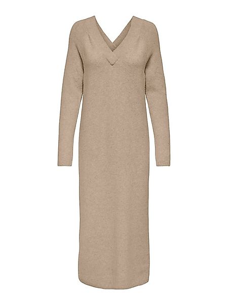 ONLY Strickkleid ONLJEANETT LIFE LS V-NECK DRESS CC KNT günstig online kaufen