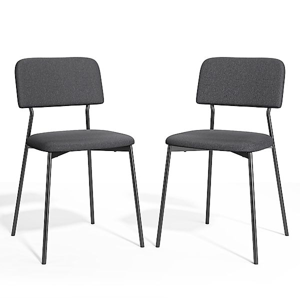 Bealife Esszimmerstuhl 2er Set, Metallrahmen Stühle, günstig online kaufen