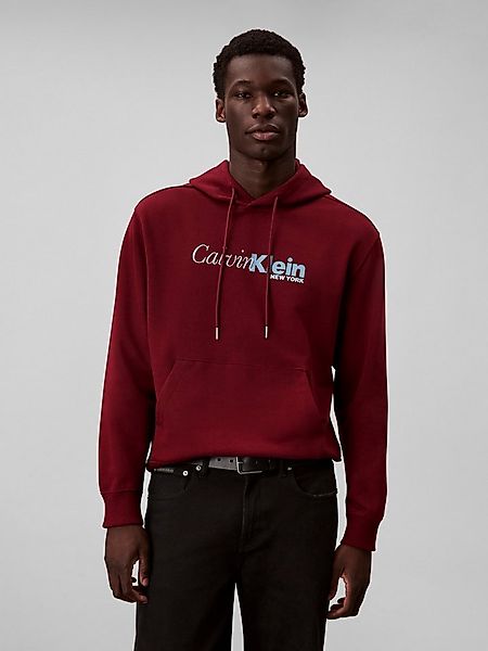 Calvin Klein Kapuzensweatshirt LS EU 350TERRY CURSIVE GRAPHIC H regular fit günstig online kaufen