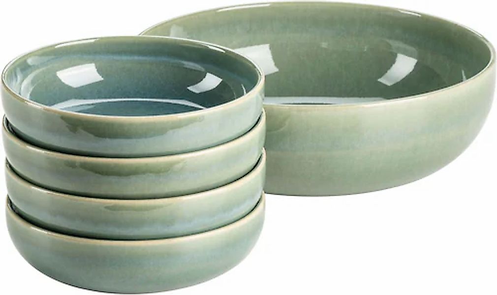 MÄSER Salatschüssel »Elina Uno, Salatschüssel-Set, aus Steinzeug« 5 Stk. au günstig online kaufen