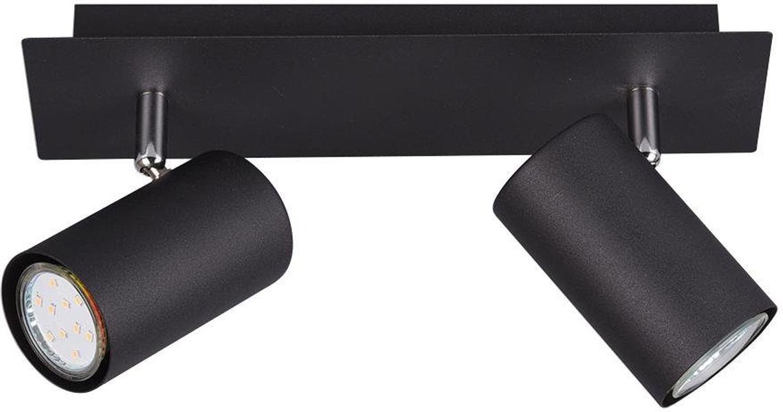 Spot MARLEY 2xGU10 von TRIO Leuchten 802400232 Schwarz günstig online kaufen