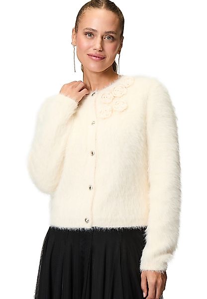 Zero Strickjacke zero Strickjacke mit Blumen günstig online kaufen