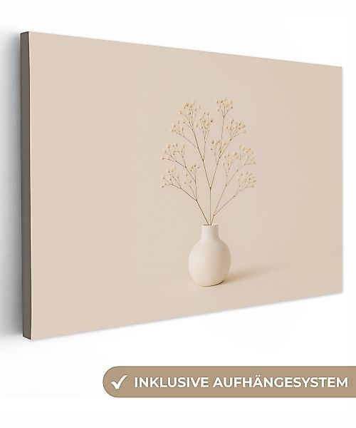 OneMillionCanvasses® Leinwandbild Vase - Zweige - günstig online kaufen