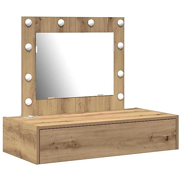 vidaXL Schminktisch mit Schubladen Braun 83 x 40 x 70 cm Holzwerkstoff 8652 günstig online kaufen