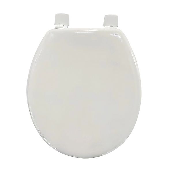 MSV WC-Sitz MDF 45 cm x 37 cm x 5,6 cm Weiß günstig online kaufen