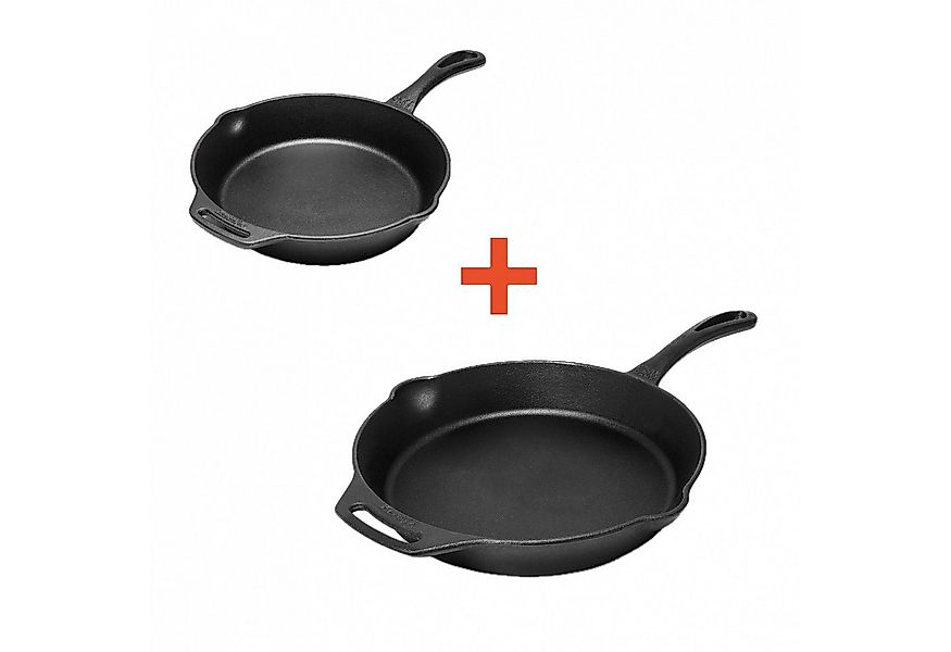 Petromax Feuerstelle Petromax Pfannen-Set Gusseisen Pfanne FP25-T + FP30-T günstig online kaufen