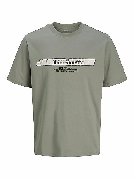 Jack & Jones T-Shirt "JCOLIDO AOP FRONT PRINT TEE SS CREW NECK", mit Frontp günstig online kaufen