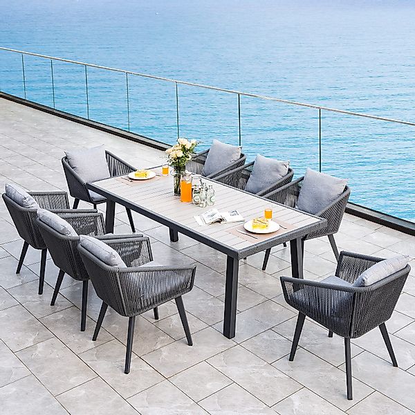 Rainsworth Gartenlounge-Set balkonmöbel set rattan, gartenlounge günstig online kaufen