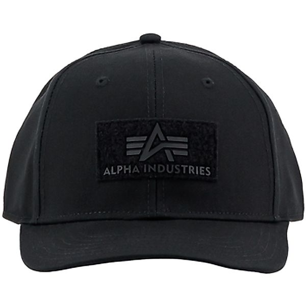 Alpha Industries  Schirmmütze Velcro Cap - black günstig online kaufen