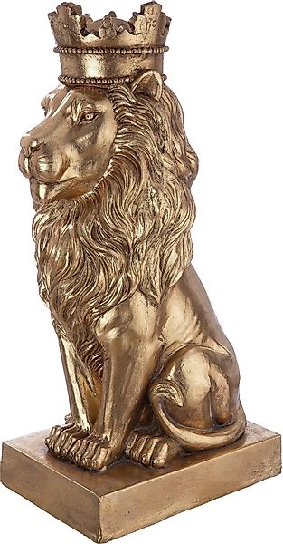 Casablanca by Gilde Dekofigur »Skulptur Löwe, gold« goldfarben günstig online kaufen