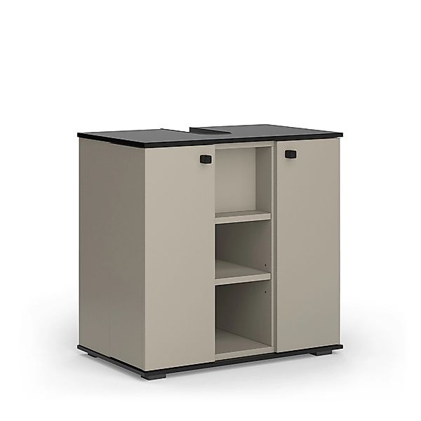 Vicco Waschbeckenunterschrank Joli Greige 60 x 59 cm mit 2 Türen günstig online kaufen