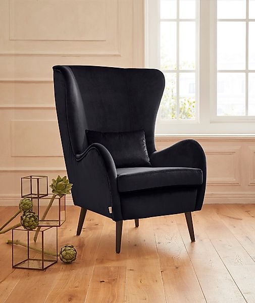 Guido Maria Kretschmer Home&Living Sessel »Salla auch in Fellimitat und Fei günstig online kaufen