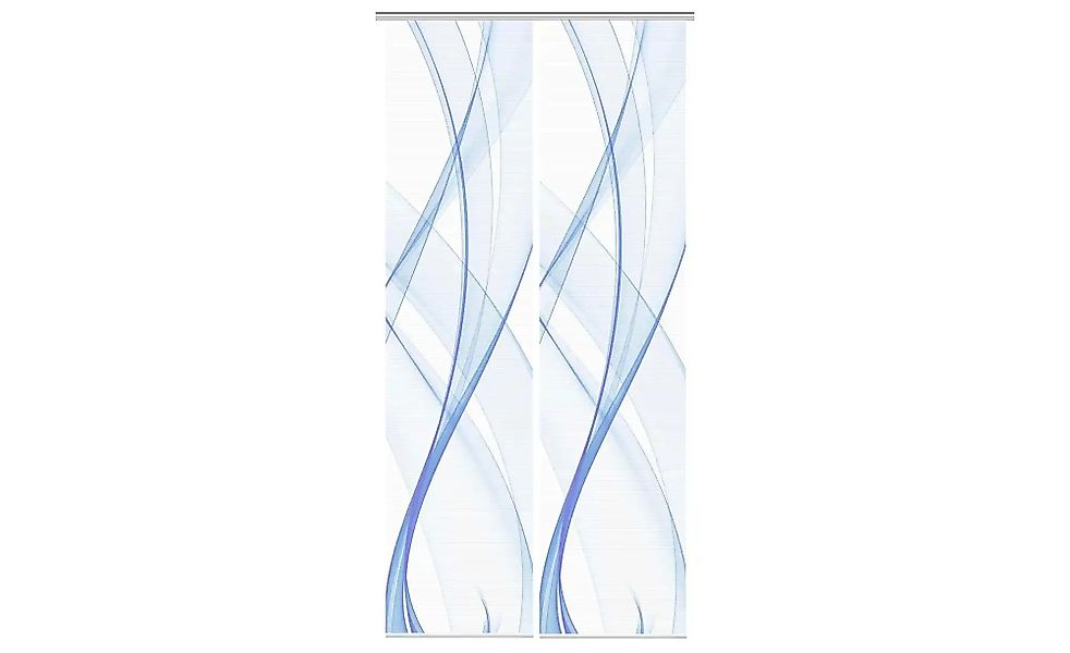 VISION S Schiebevorhang   ¦ blau ¦ Synthetik ¦ Maße (cm): B: 60 H: 260 Gard günstig online kaufen