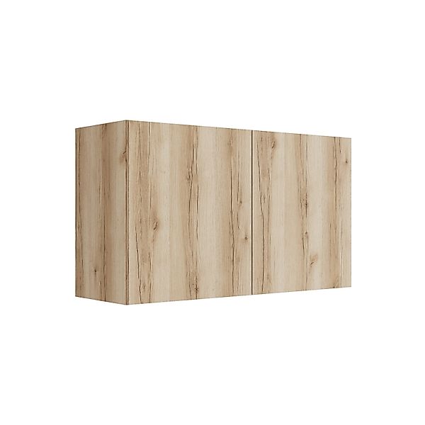 Optifit Küchen-Oberschrank 100 x 57,6 x 34,6 cm Kaya290 Wildeiche Nachbildu günstig online kaufen