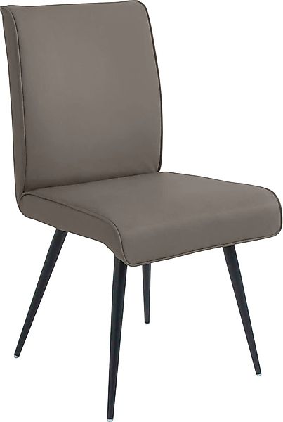 K+W Komfort & Wohnen 4-Fußstuhl »Giacomo I«, 1 St., Leder CLOUD, 4- Fußstuh günstig online kaufen